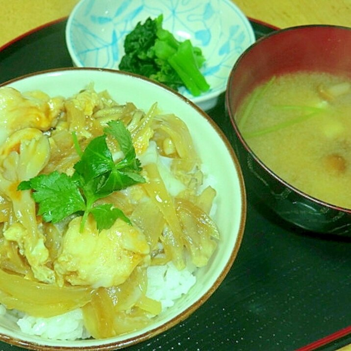 舞茸と鶏肉の親子丼定食 レシピ 作り方 By サクラノカタライ 楽天レシピ 舞茸と鶏肉の親子丼定食 レシピ 作り方 By サクラノカタライ 楽天レシピ